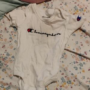 Champion Classic White Baby Bodysuit